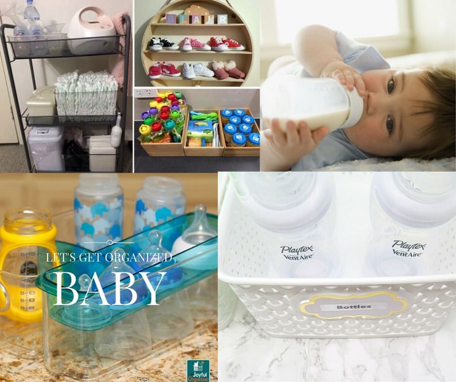 7 Baby Bottle Organizer Ideas  Baby Supplies Organization • Easy